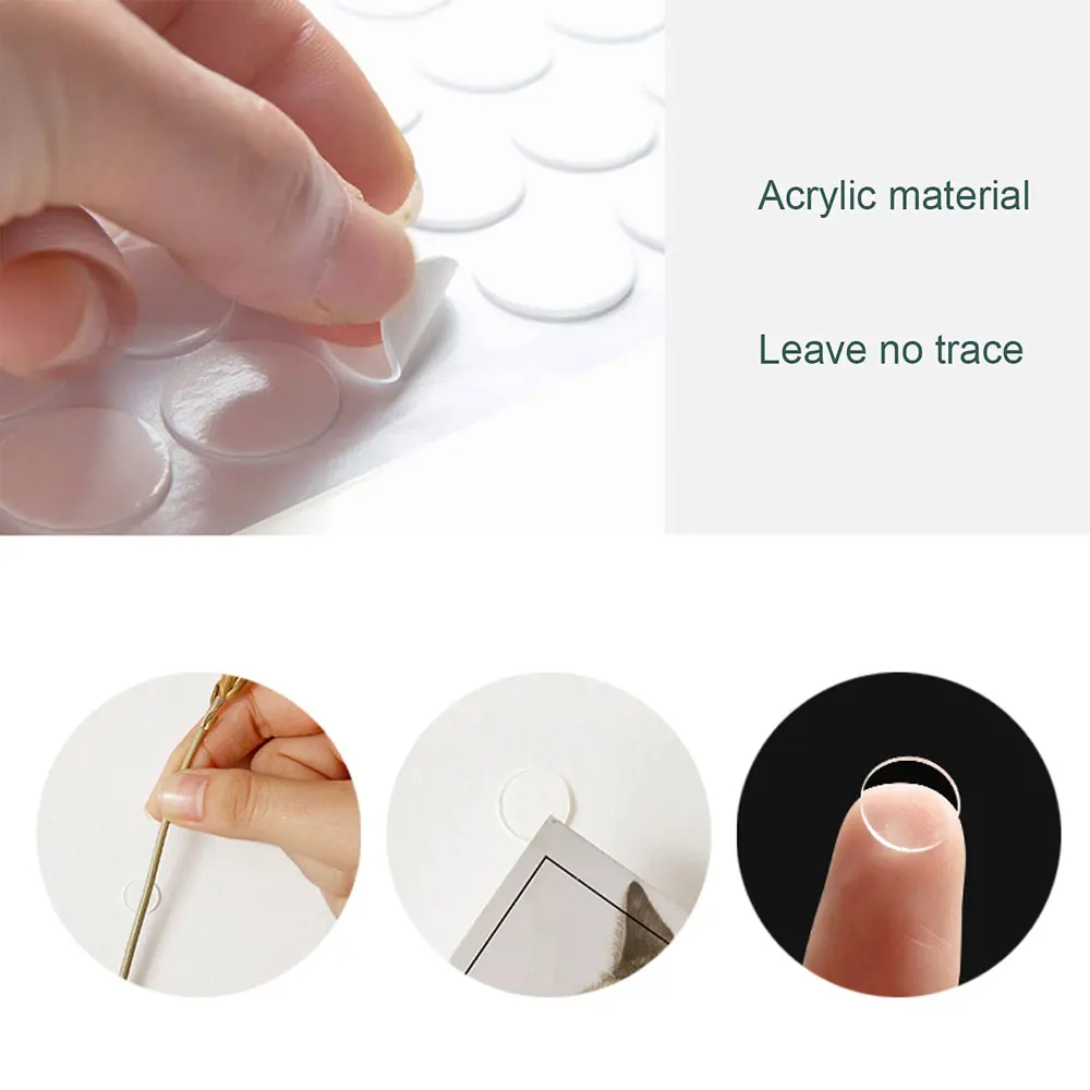 Double-Sided Adhesive Dots Acrylic 15mm Transparent Dots Tape