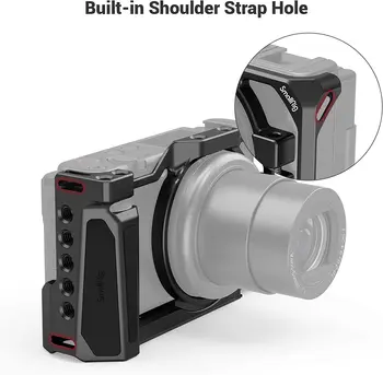 SmallRig Camera Cage for Sony ZV-1 II/ZV-1F / ZV-1 Camera, with Silicone Gel Grip, Cold Shoe Mount - 2938 detail image