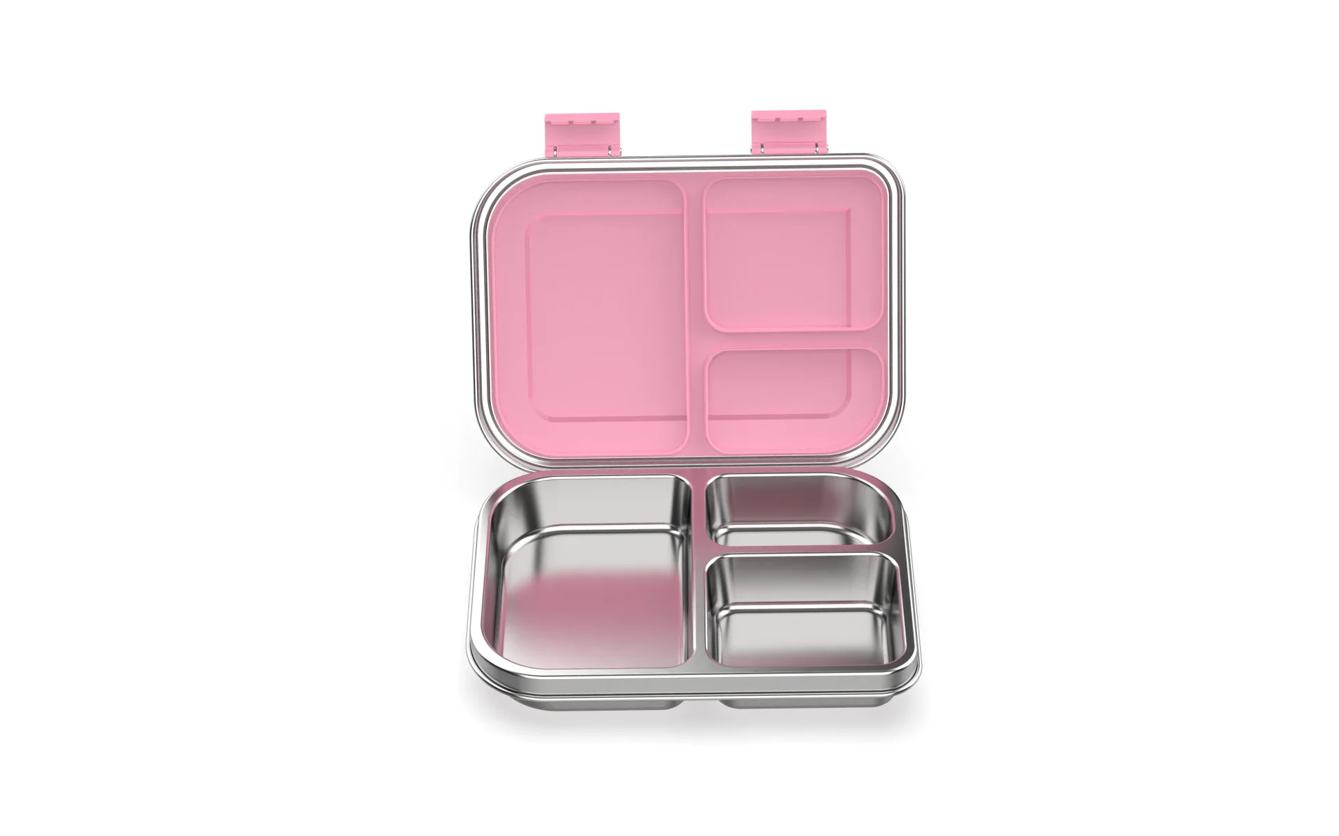 KOLINK 3-Compartment Stainless Steel Bento Box Detail 1
