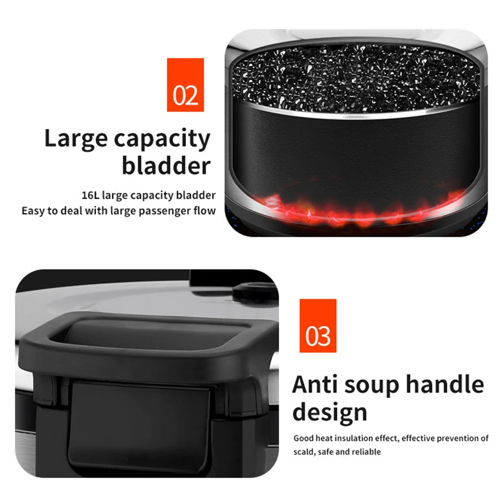 Commercial Big Capacity Automatic Bubble Tea Boba Ball Cooking Machine Tapioca Pearl Cooker