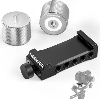 NEEWER Gimbal Counterweights and Clamp Kit, Compatible with   Ronin RS4 Pro RS4 RS3 Pro RS3 RS2 RSC2 ZHIYUN Crane 2S 3S