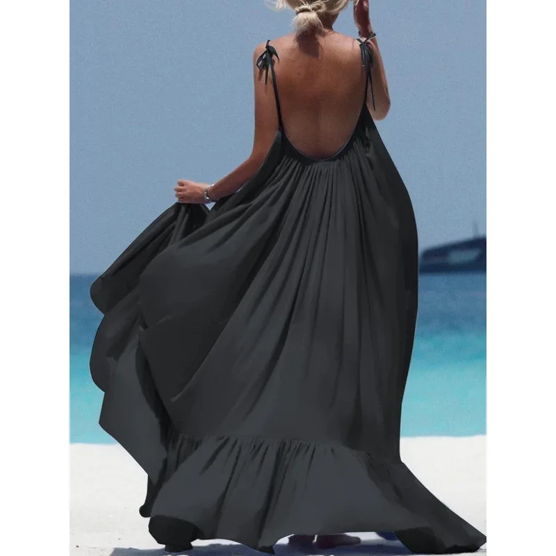 Boho Maxi Dress Women Spaghetti Strap Backless Long Summer Dress Party Bohemian Beach Dresses for Pregnancy| Alibaba.com Boho Maxi Dress Women Spaghetti Strap Backless Long Summer Dress Party Bohemian Beach Dresses for Pregnancy| Alibaba.com