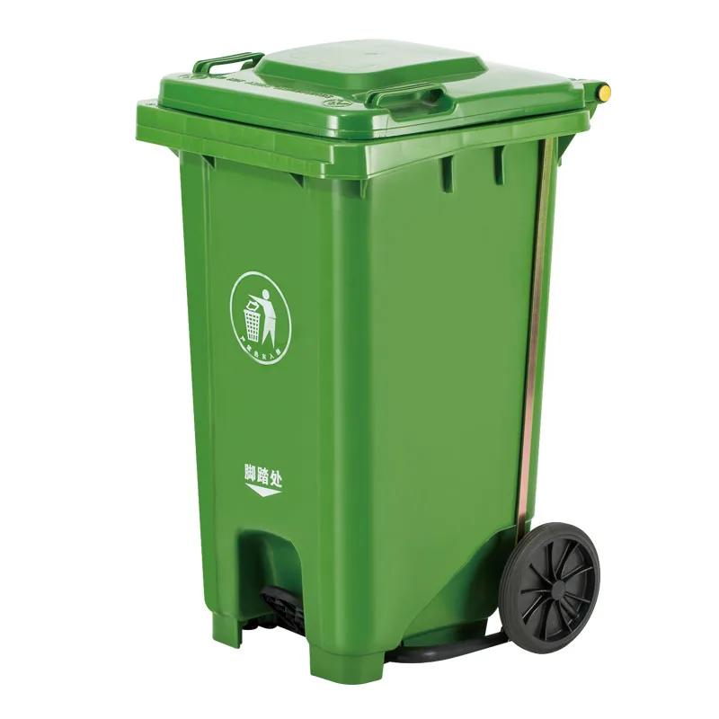 100 liter no wheel garbage/recycle bin plastic waste bin