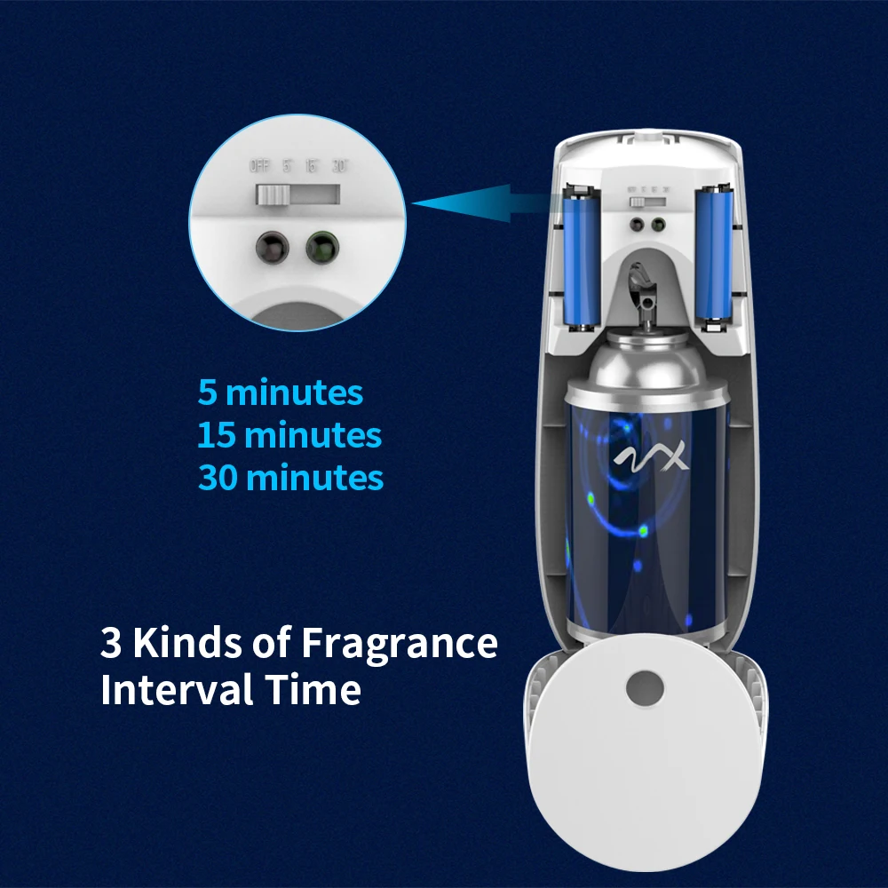 Professional Manufacturer Mini Room Deodorizer Machines Automatic Spray Perfume Aerosol Dispenser for air Fragrance
