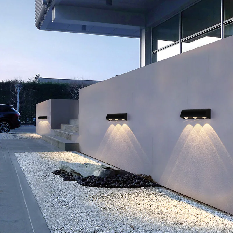 YCMGEAD Outdoor Wall Light LED Long Wall Sconce 39.38in Ip65 Waterproof Black Modern Outdoor Lights 3000k 32W Metal Exterior Light Fixture for Porch Light Patio Door Yard Garden Villa Living Room