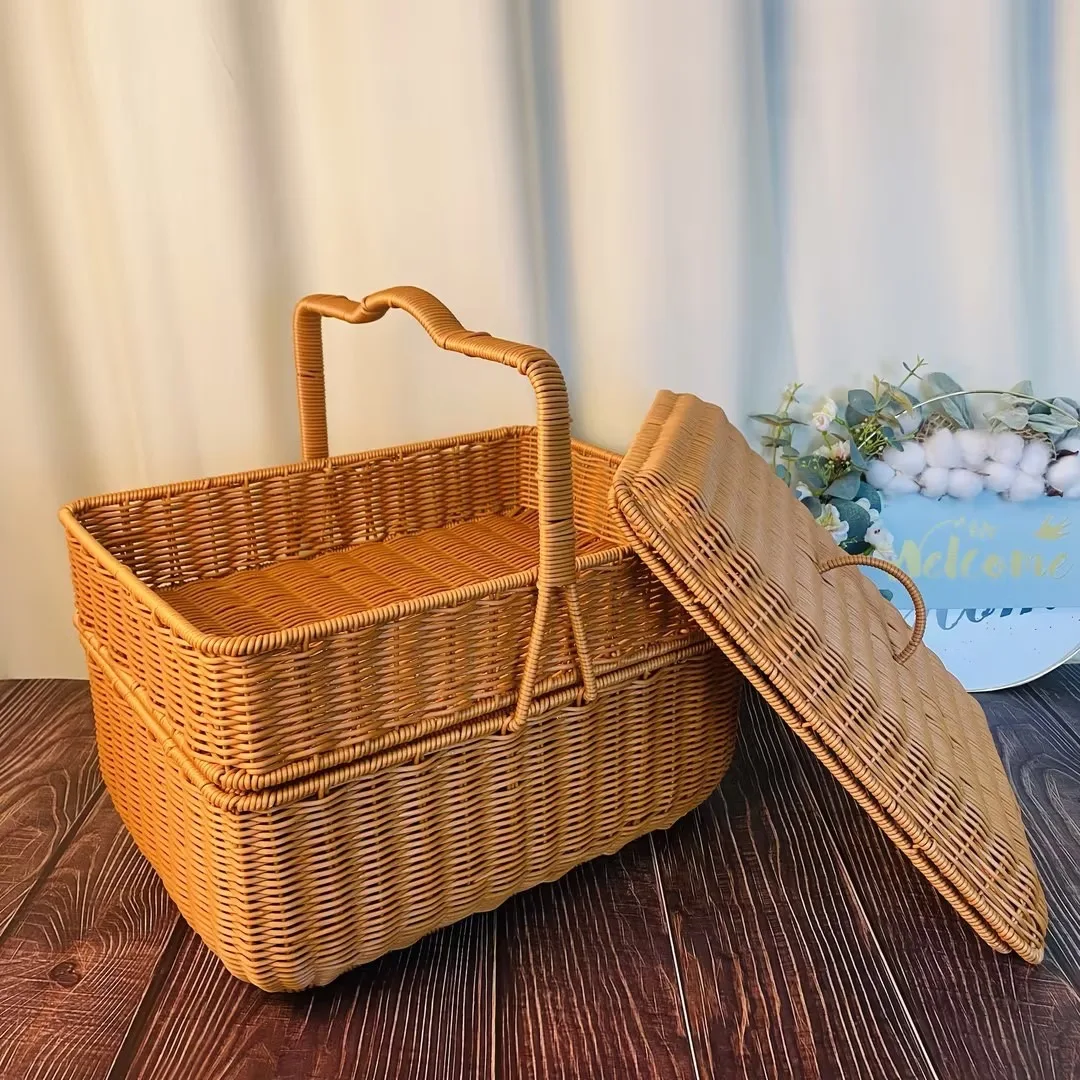 Shop Our Selection of PP Rattan Baskets for Versatile Uses