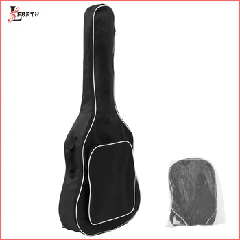 GB-19 41 Inch Acoustic Guitar Bag 0.35 Inch Thick Padding Water Resistant Dual Adjustable Shoulder Strap Guitar Case