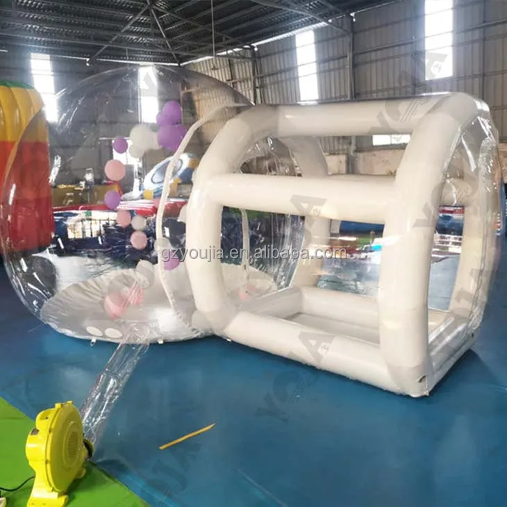 White Bubble House Inflatable Bubble Bounce House Tent Tent Clear Dome
