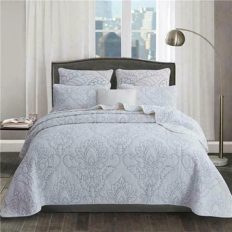 Best-selling Modern Custom Solid Green Duvet Cover Set Queen 100% Cotton Bedding Set Full Hotel Luxury  Comforter Cover Set supplier