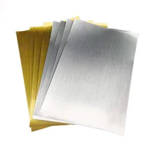 A3/A4 Weak solvent  back adhesive drawing gold drawing silver film   Weak solvent  Self-adhesive sticker film