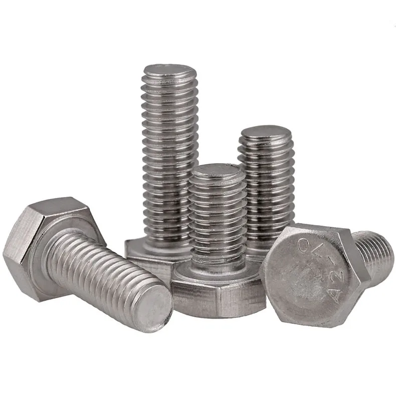 M10 Stainless steel Hex bolts details