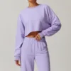long sleeves purple