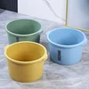Bleu - Baignoire à pieds plus haute