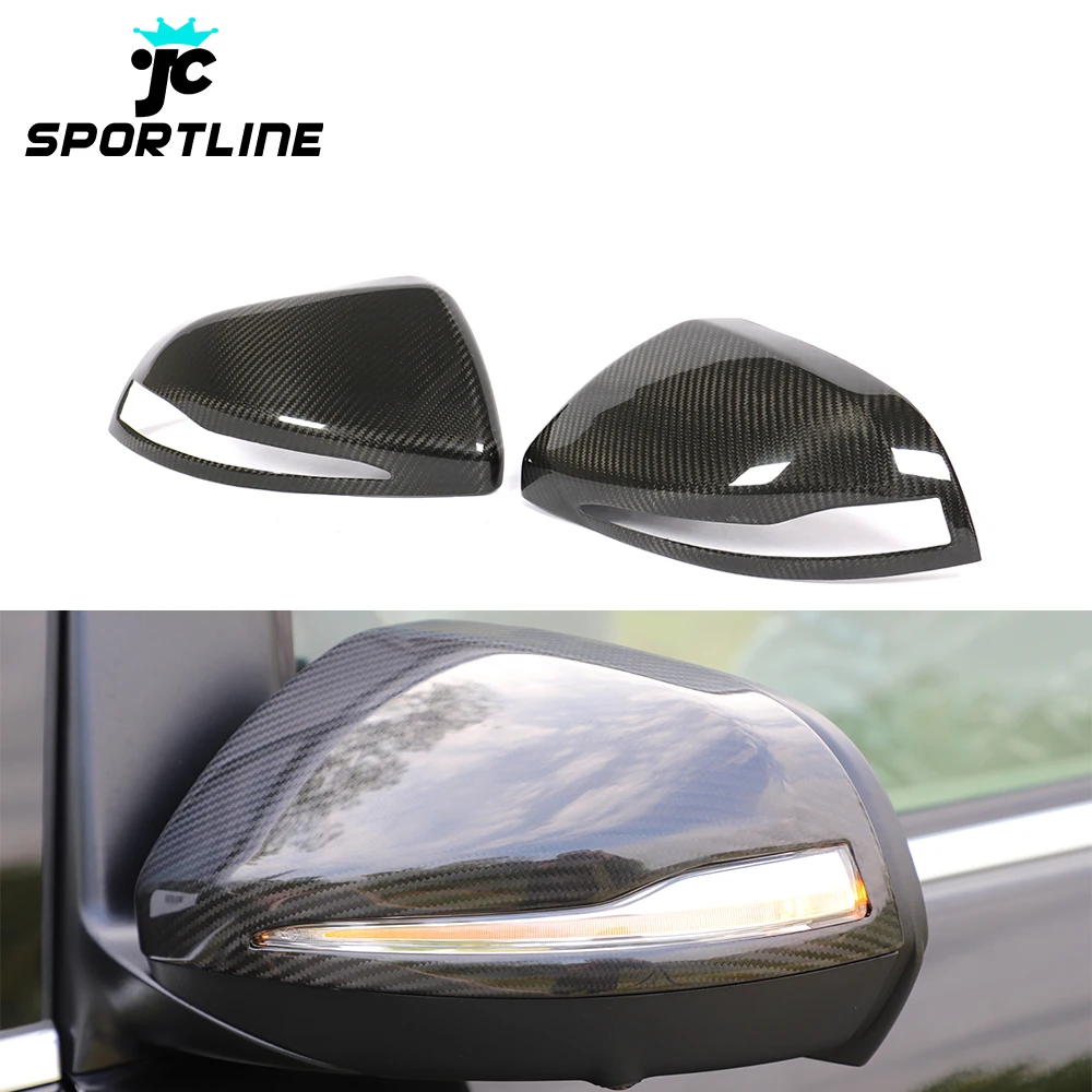 V-Class W447 Dry Carbon Fiber Side Mirror CoversためMercedes Benz Vito V220  V250 16-18