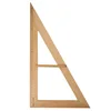Beechwood right triangle ruler 30 60 degrees
