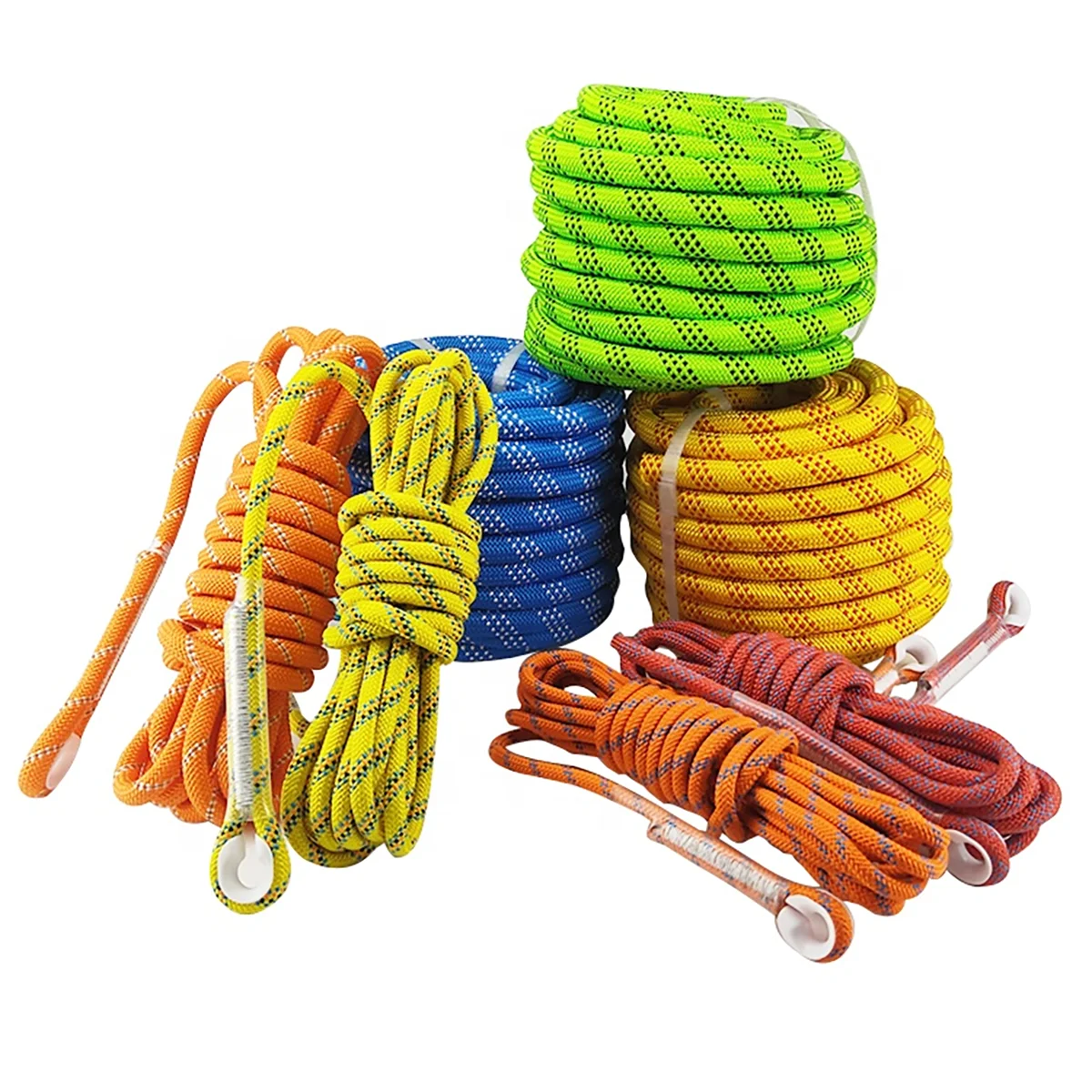 Custom Braided Polyester Static Safety Rope for High Aerial Operation