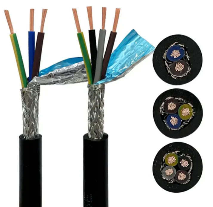 Factory outlet 10mm2 KVVP PVC Insulation PVC sheath copper conductor copper wire shielding control cable for signal control