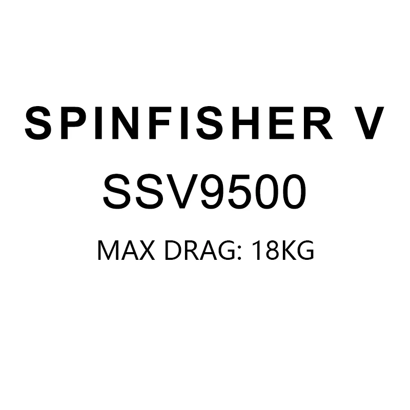 PENN SPINFISHER V Spinning Fishing Reel 3500-10500 Spinning Wheel 9-18KG  Max Drag Power Lure Fishing Reel for Bass Pike Fishing