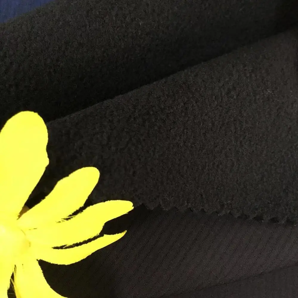 95%polyester 5%spandex Softshell 3 Layer Softshell Fabric  Ripstop Fabric TPU and Fleece for Jackets
