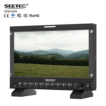 SEETEC P133 PRO 13.3-inch HD Broadcast Studio Monitor 1000nit High Bright 1920x1080 FHD LCD OEM Logo Custom/Box/Power