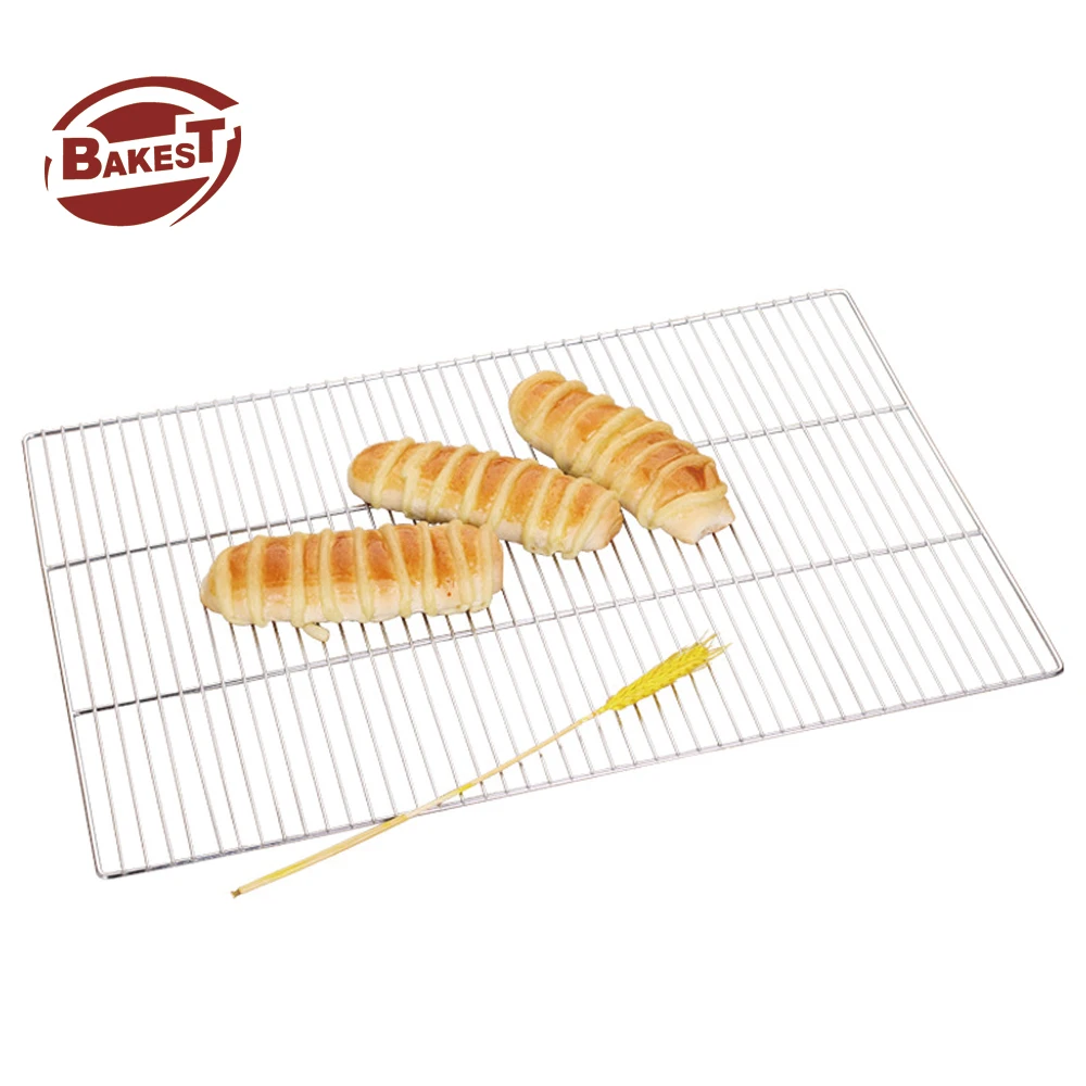 Factory Hot Selling Stainless Steel Cake Cooling Rack Bread Cooling Rack Non-stick Cold Drying Net