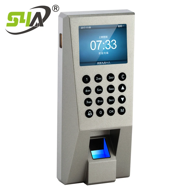 S4A F18 Large LCD Fingerprint Standalone Access Control