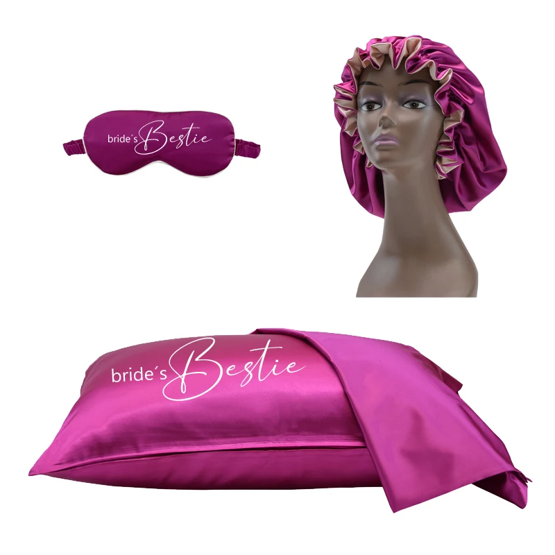 Wholesale Custom Logo Satin Pillowcase Sleeping Silk Satin Pillow Case