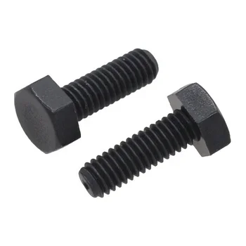 Viti E Bulloni Esagonali In Nylon Nero – Metrici – Da M3 A M12 (Lunghezza 4-10mm) – Lotto Misto