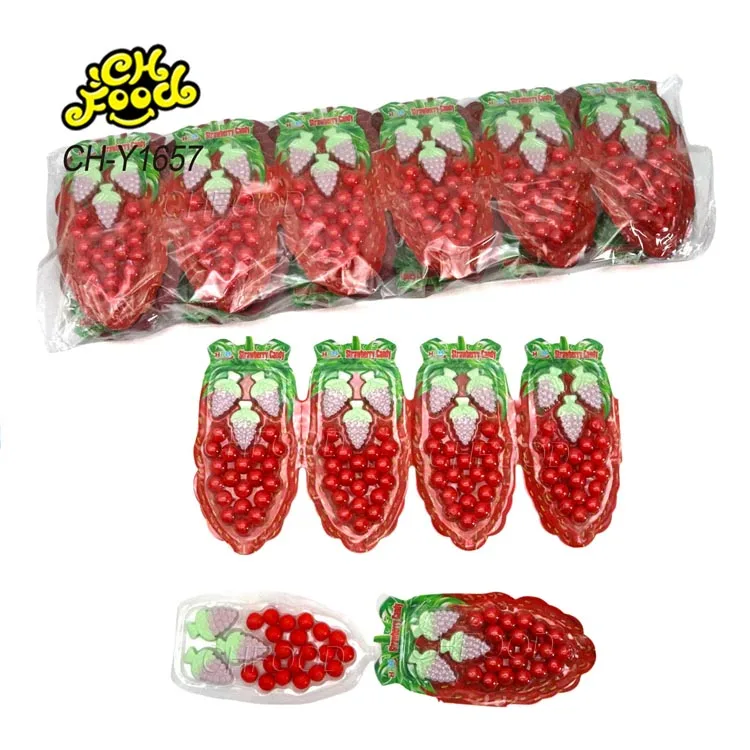 Grape Shape Pressed Candy Fruit Flavor Puffed Candy