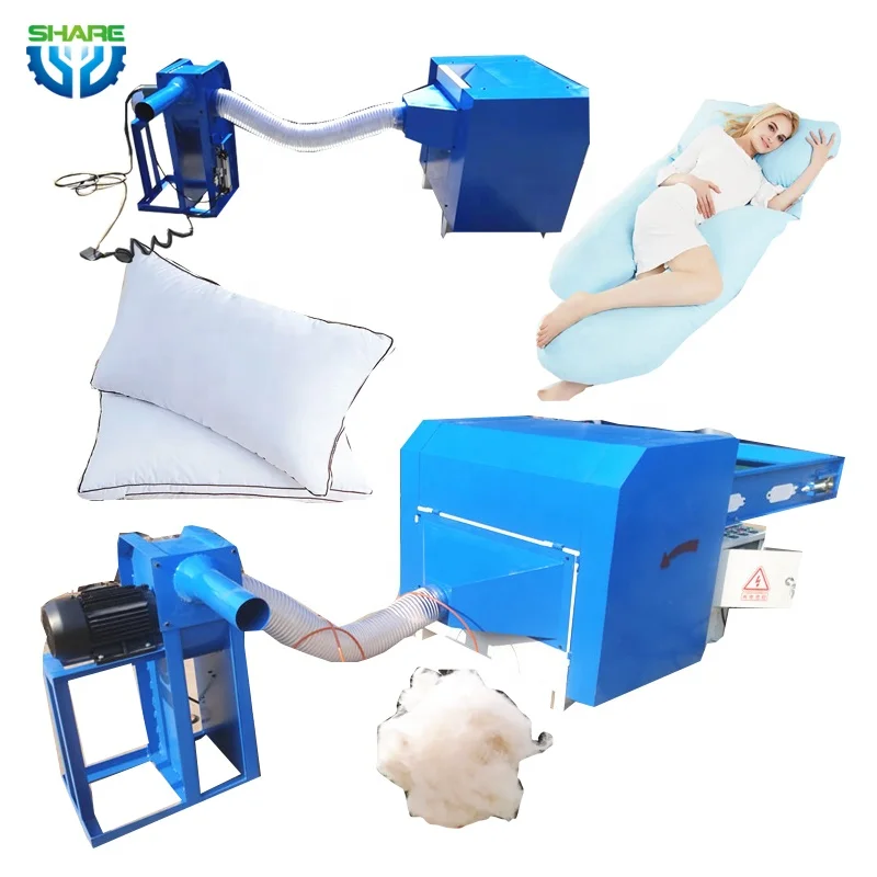 Automatic Polyester Fibre Opening Carding and Cushion Pillow Filling  Stuffing Machine - China Automatic Fiber Pillow Filling Machine, Automatic  Pillow Filling Machine