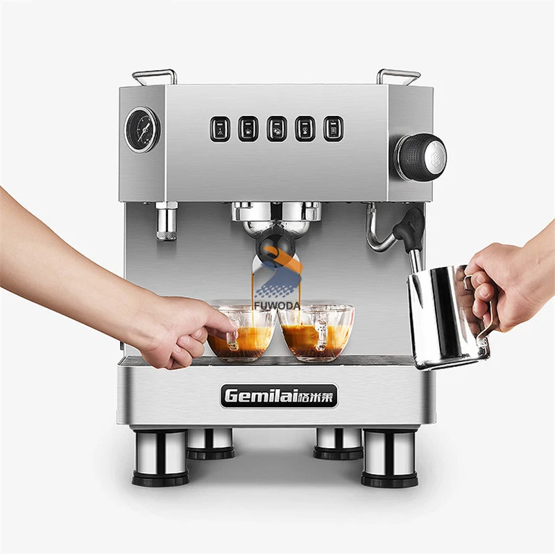 Classic Italian Semi Auto Cafeteria Manual Filter Maker Espresso Coffee Machine