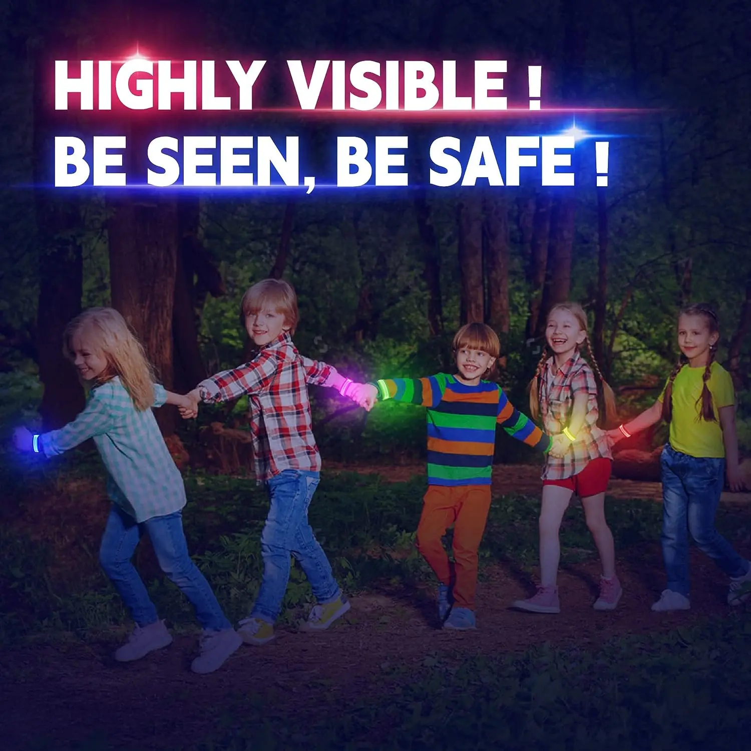 thumbnail image 2 of Glow Sticks For Children PATIKIL LED Bracelet For Parties, Concerts, Festivals, Night Run Glow Sticks For Adults 2 of 13