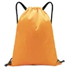 Drawstring backpack orange