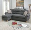 Slate + Velvet + Foam + 3 Seat