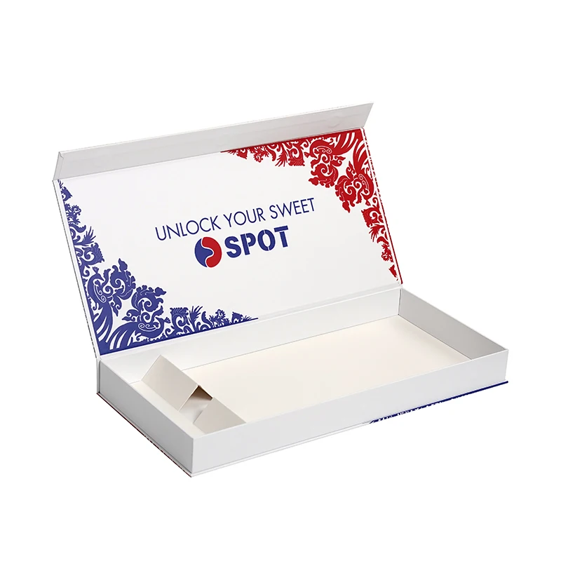 High-End Magnetic Closure Pickleball Racket Gift Box Packaging with Paper Card Insert Custom Logo