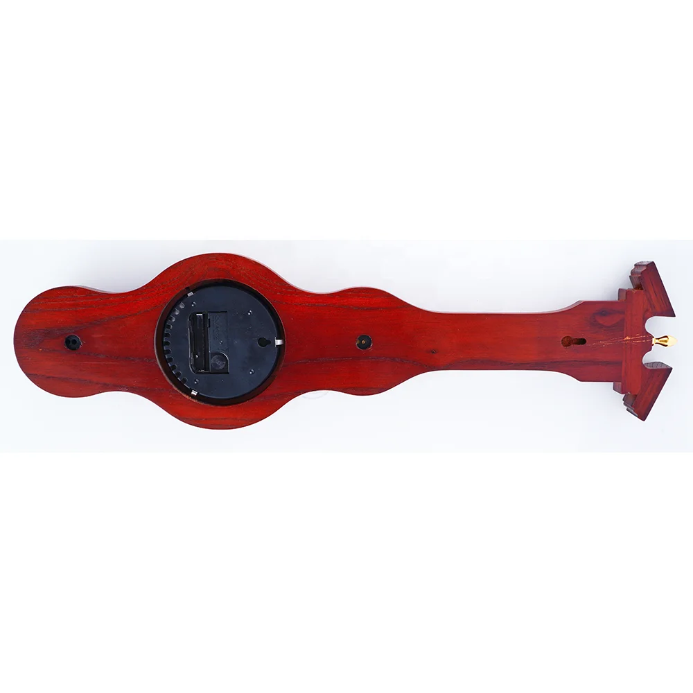 Free Samples Multi-function Wooden Weather Station Mechanical Clock Analog Barometer Thermo Hygrometer