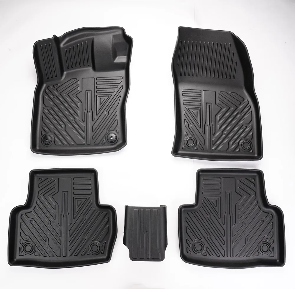 All Weather 3d Tpe Car Floor Liners Floor Mats Carpet Rubber Auto Mat