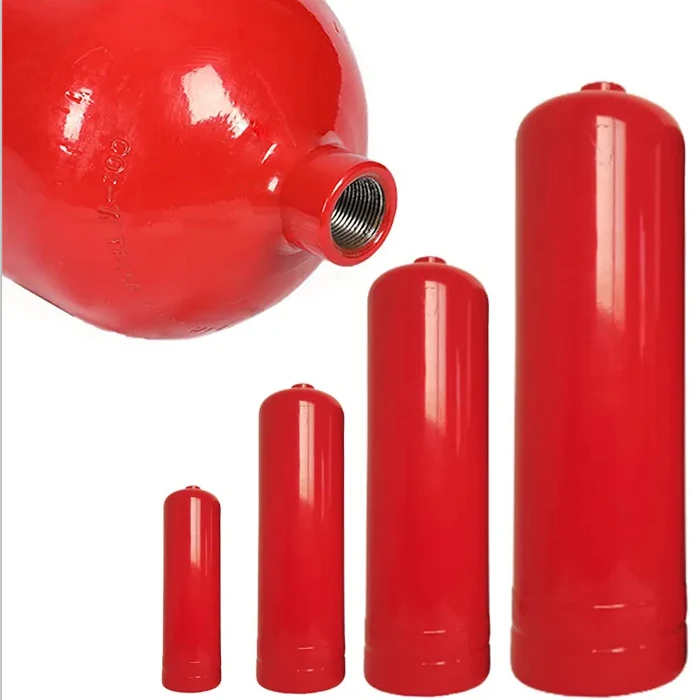 1/2/3/4/5/6/8/9/10/12kg Durable Empty Fire Extinguisher Gas Cylinder
