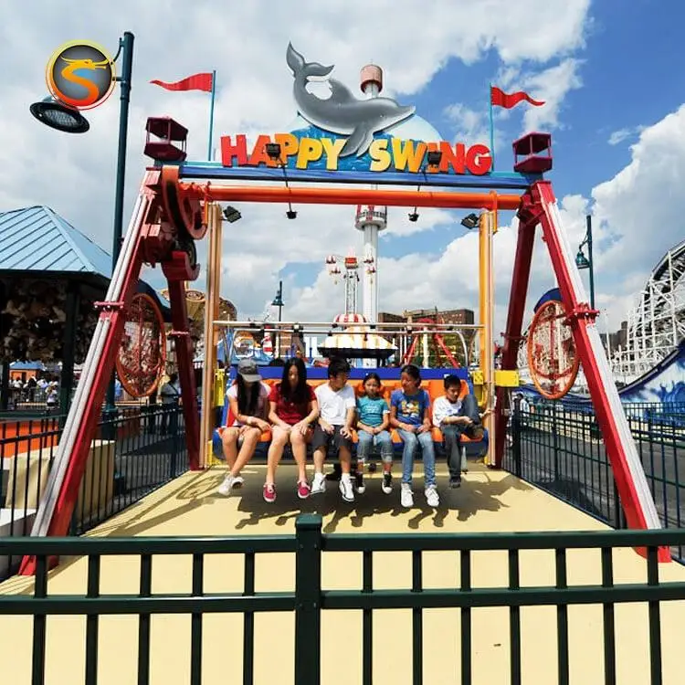 Shenlong Happy Swing Ride - 12 Seat Amusement Equipment