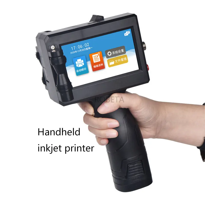 Minimáquina De Inyección De Tinta Portátil,Máquina De Inyección De Tinta En  Línea - Buy Máquina De Inyección De Tinta Impresora De Inyección De Tinta  De La Máquina,De Mano Impresora De Inyección De