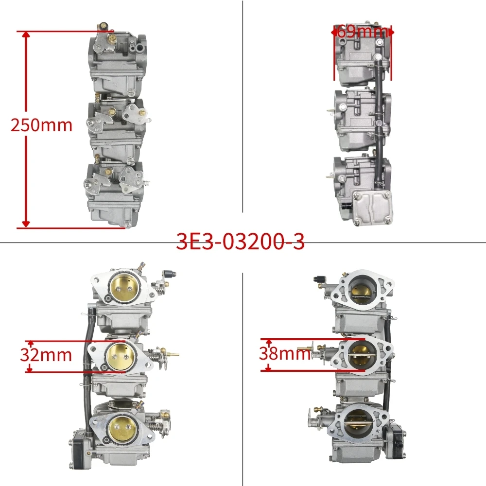 Wholesale Customizable P32CX 3E3-03200-3 Assy Tohatsu 50HP 2T