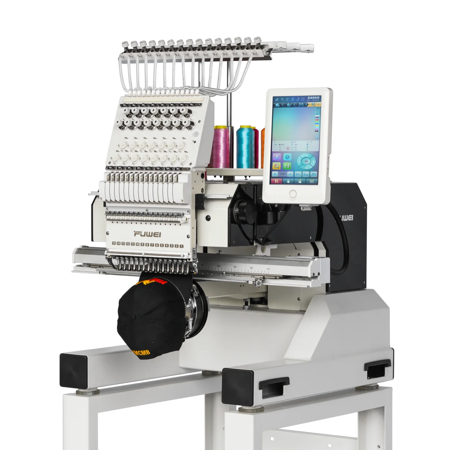 FUWEI High Speed One Head Embroidery Machine for Bags & T-shirts