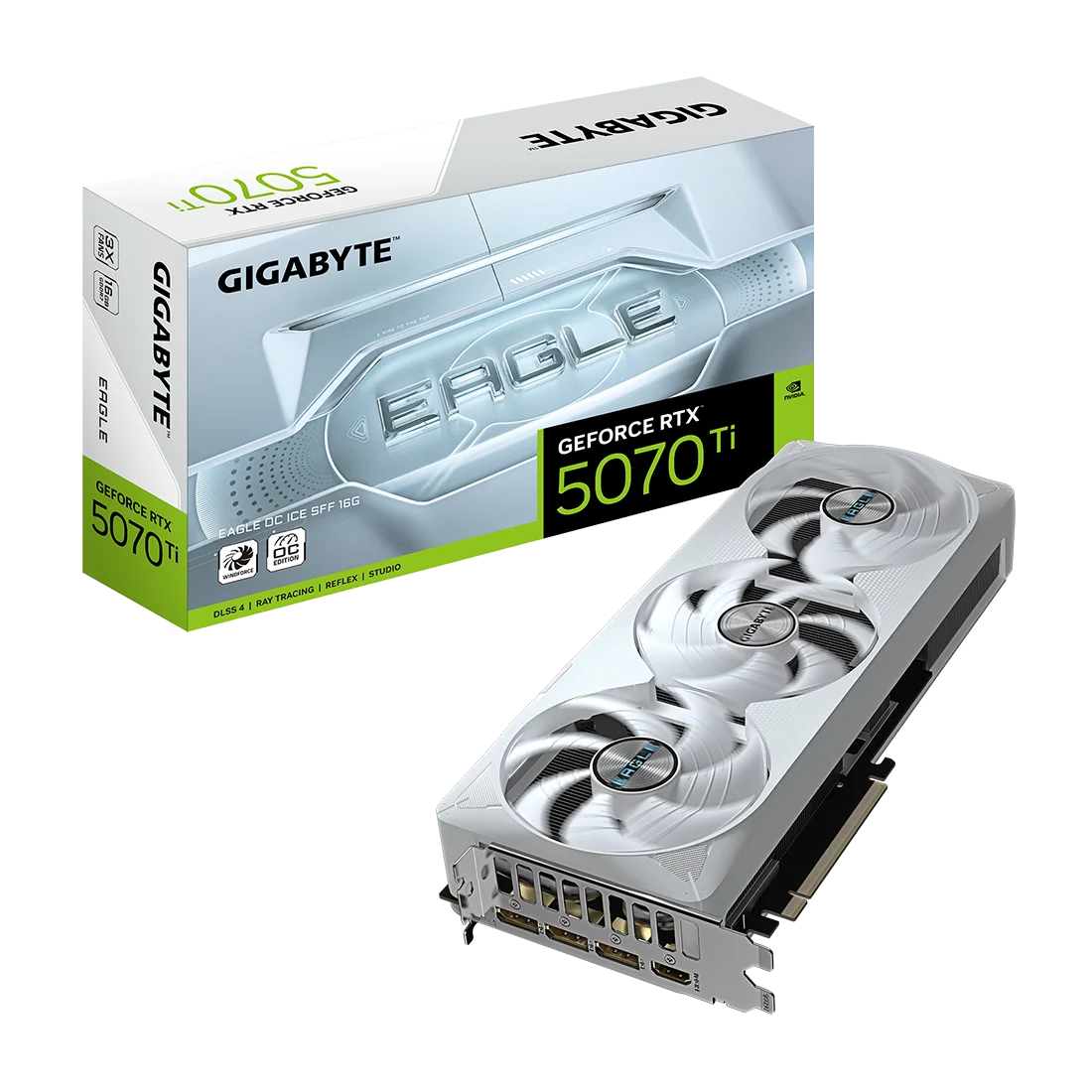 GIGABYTE GeForce RTX 5070 Ti 16GB 未開封 Video Card Gigabyte RTX 5070 Ti WINDFORCE OC SFF 16GB GDDR7