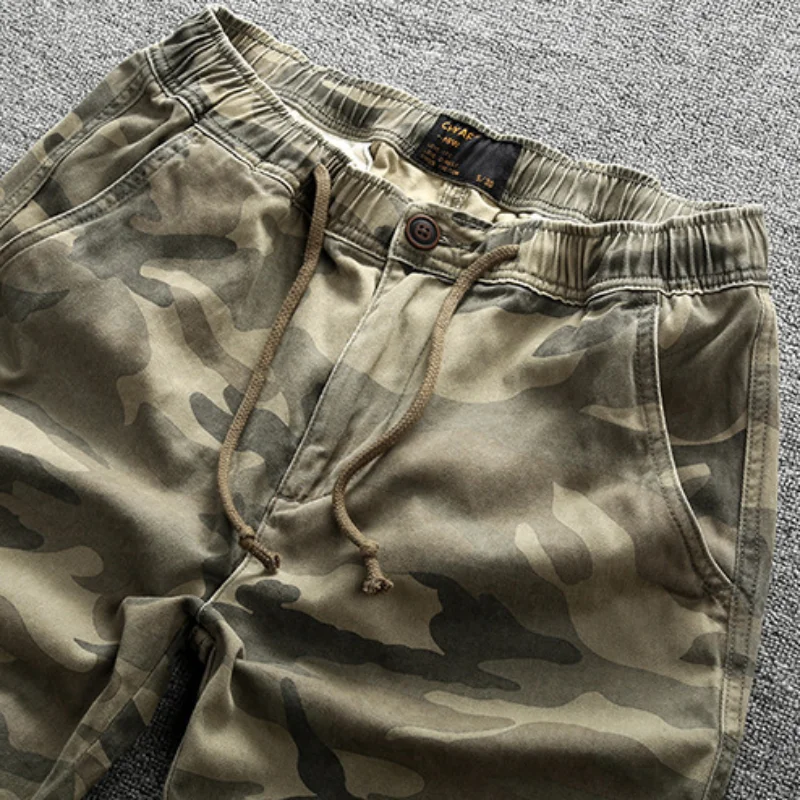 2023 Love Nature New Cargo jogger Shorts Men Summer Casual Style Multi-pocket Shorts Custom Camouflage Shorts456_voghion.com