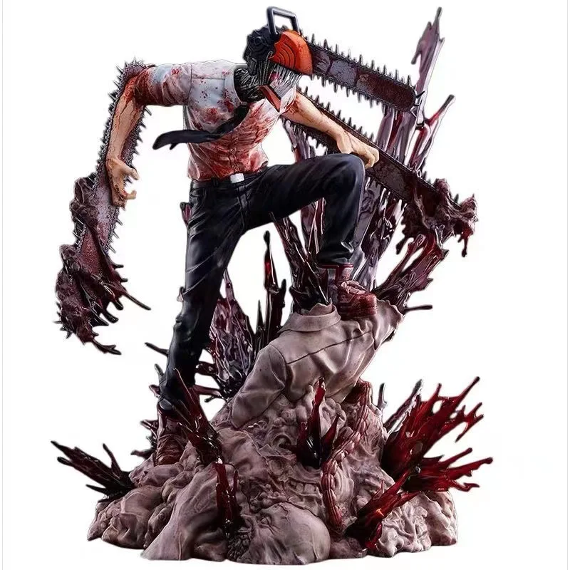 29 Cm Chainsaw Man Anime Figure With Color Box Denji Power Action Figure -  Buy Chainsaw Man Action Figure,Anime Figure,Chainsaw Man Toys Product on  