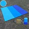 three-color gradient blue