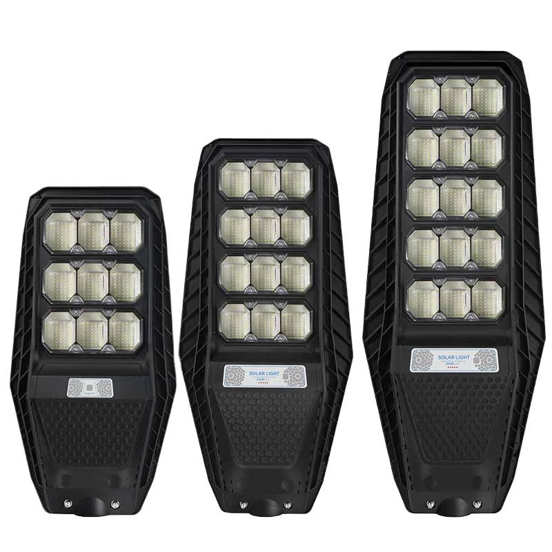 Энергосберегающие длительное время работы на открытом воздухе Ip65 водонепроницаемый 100w 200w 300w Солнечный светодиодный уличный фонарь
