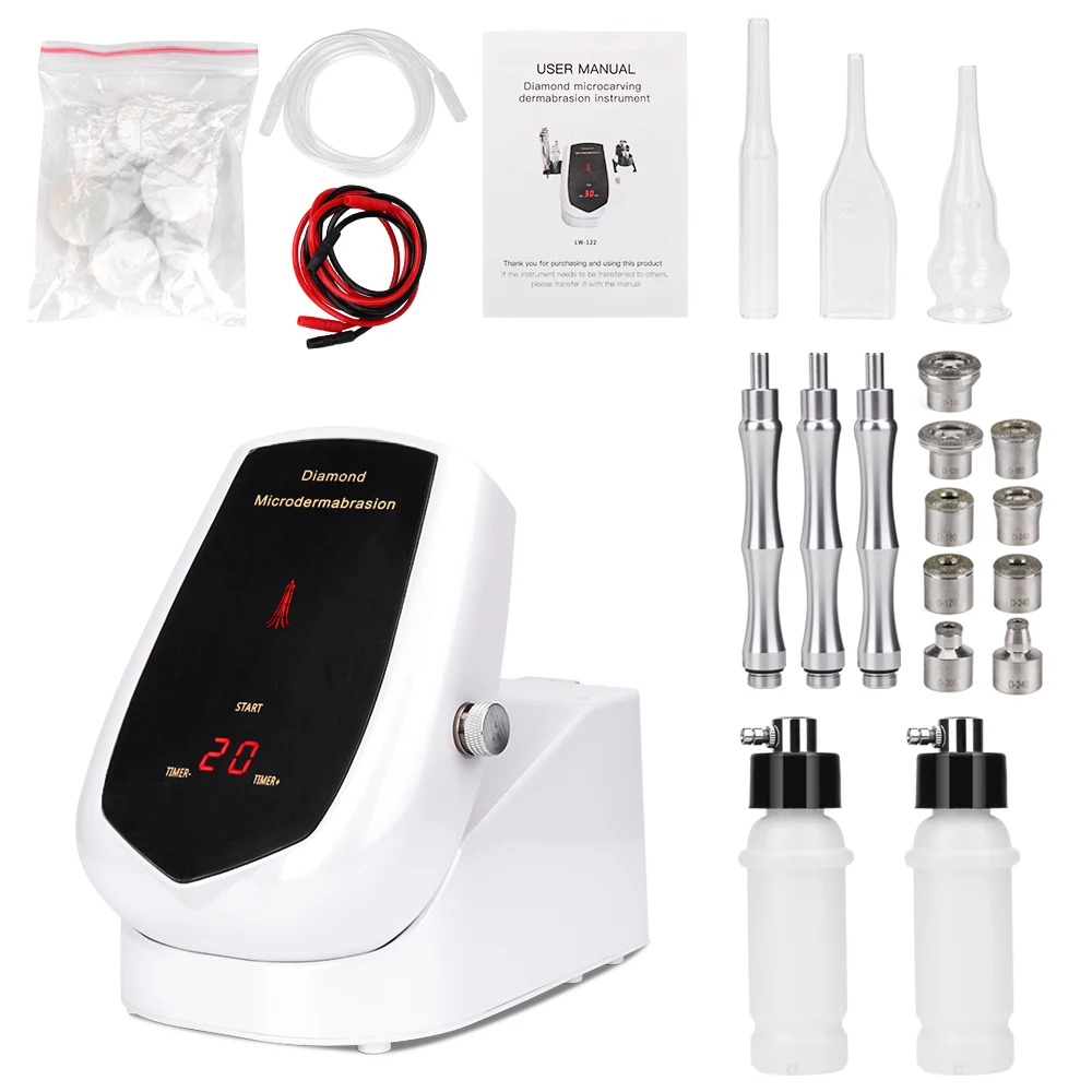 Portable Crystal Dermabrasion Skin Peeling Hydra Diamond