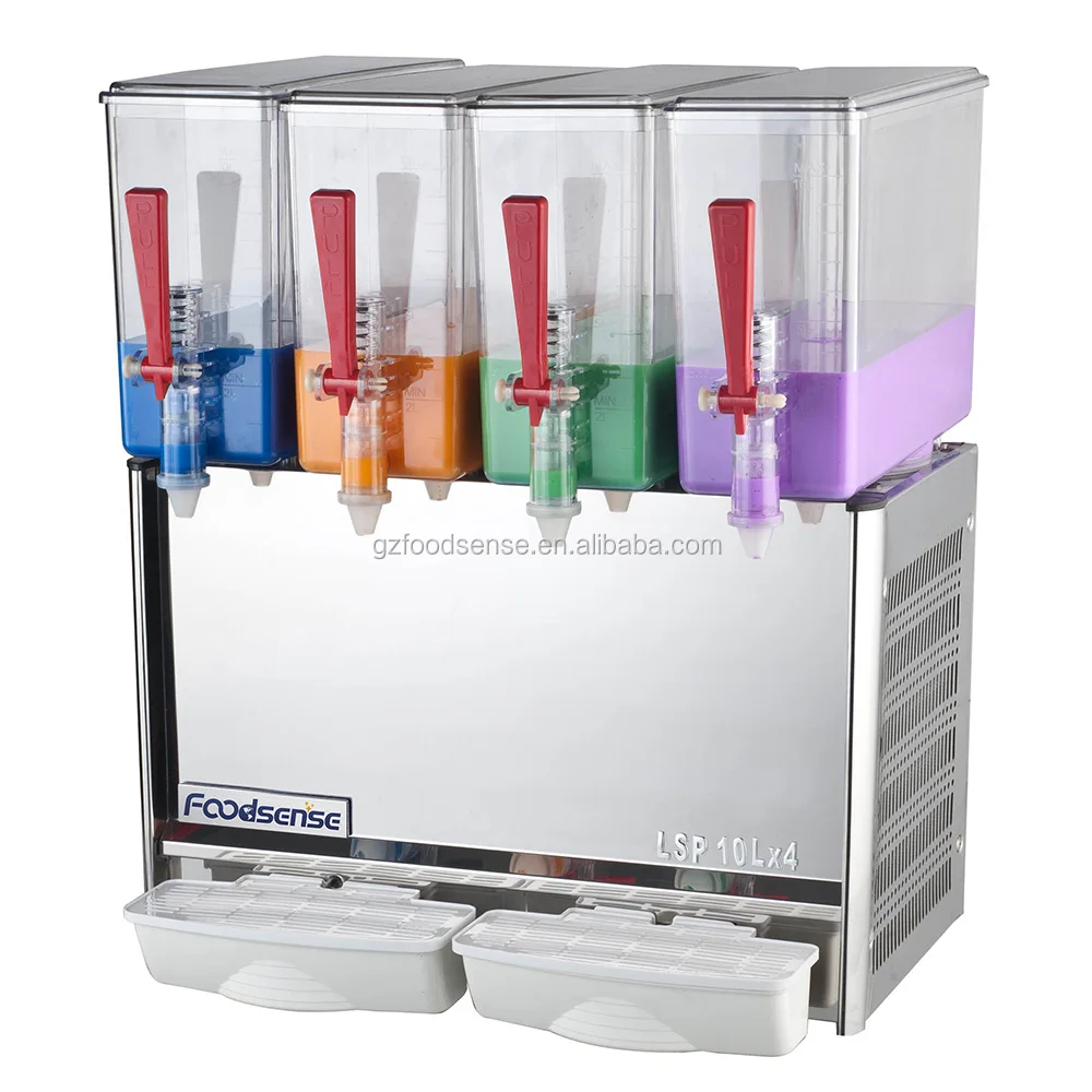 2022 Foodsense 100% High Quality Electric Used Fruit Juice Dispenser Machine
