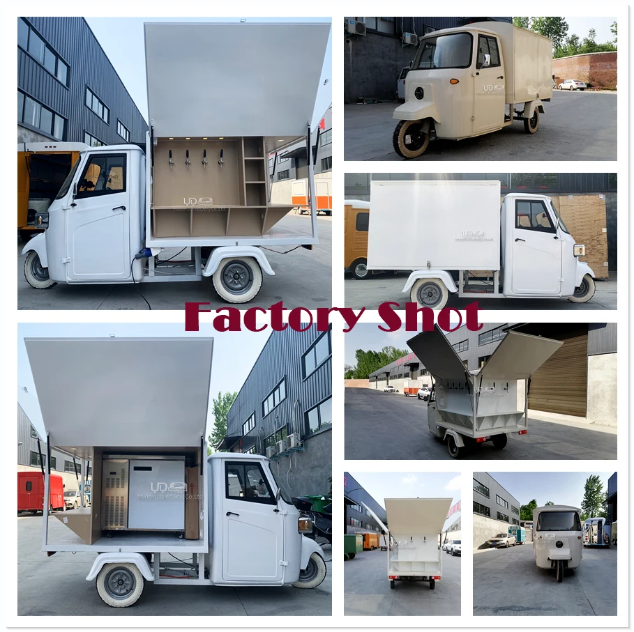 Street Mobile Bar Fast Food Truck Beer Bar Food Cart Mobile Tap Truck